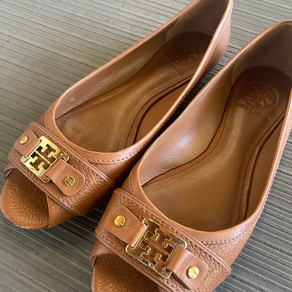 Tory burch flat in brown - used but in good condition Size 10 - Picture 3 of 4